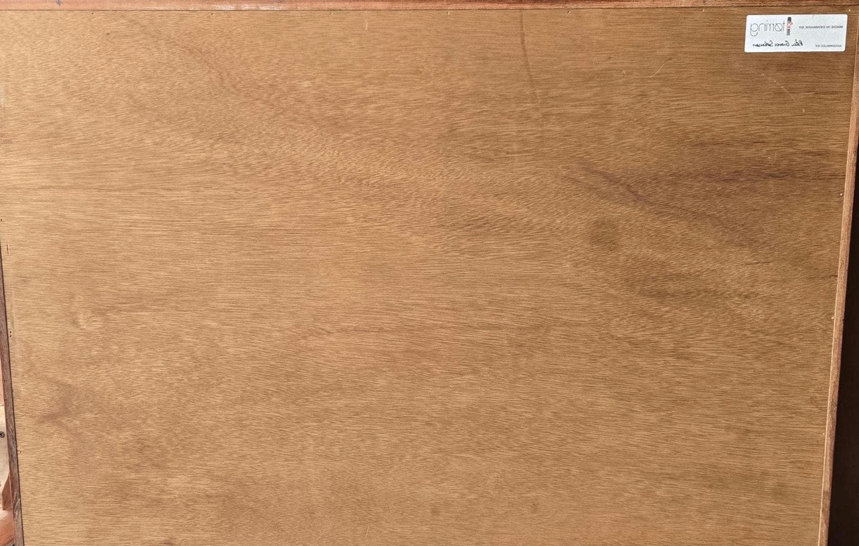 Teak Bedroom Dresser, Three-Drawer Danish Mid-Century Design by Torring Denmark, view 5