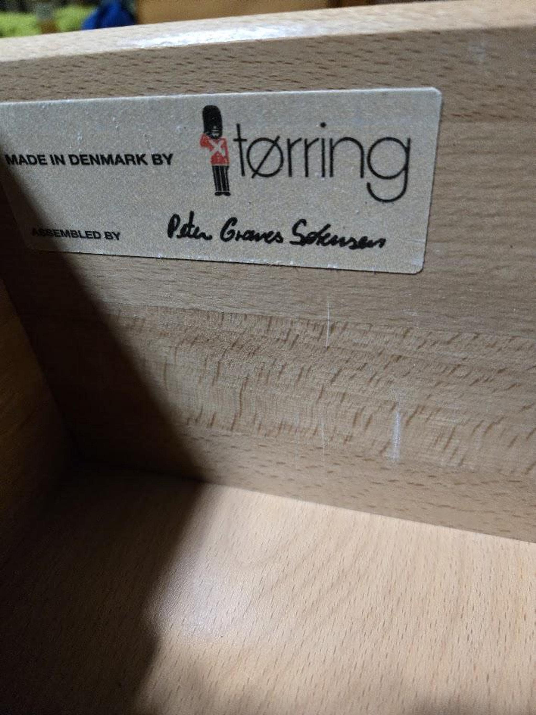 Teak Bedroom Dresser, Three-Drawer Danish Mid-Century Design by Torring Denmark, view 6