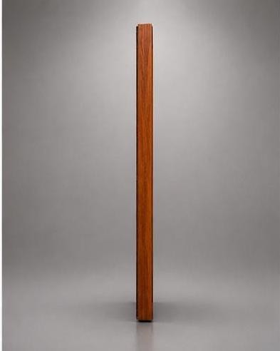 Danish Teak Mirror by Pedersen Hansen, Vintage Mid Century Modern Design, view 4