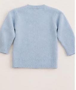 Vintage Baby Boy Sailboat Cardigan Sweater | 1950s Embroidered Knit Toddler Top, view 5