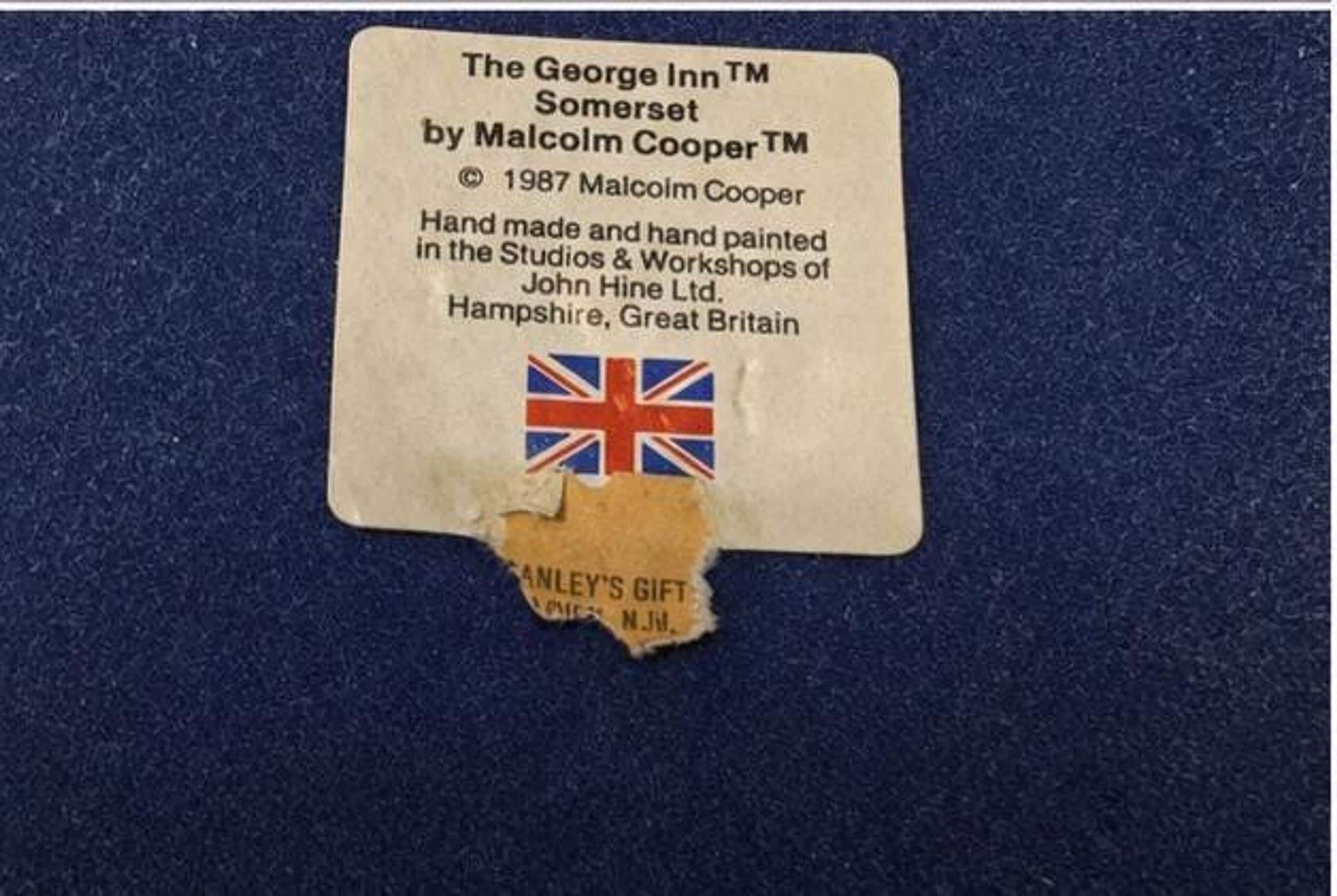 The George Inn Miniature Building, 1987 John Hine Collectible, view 2