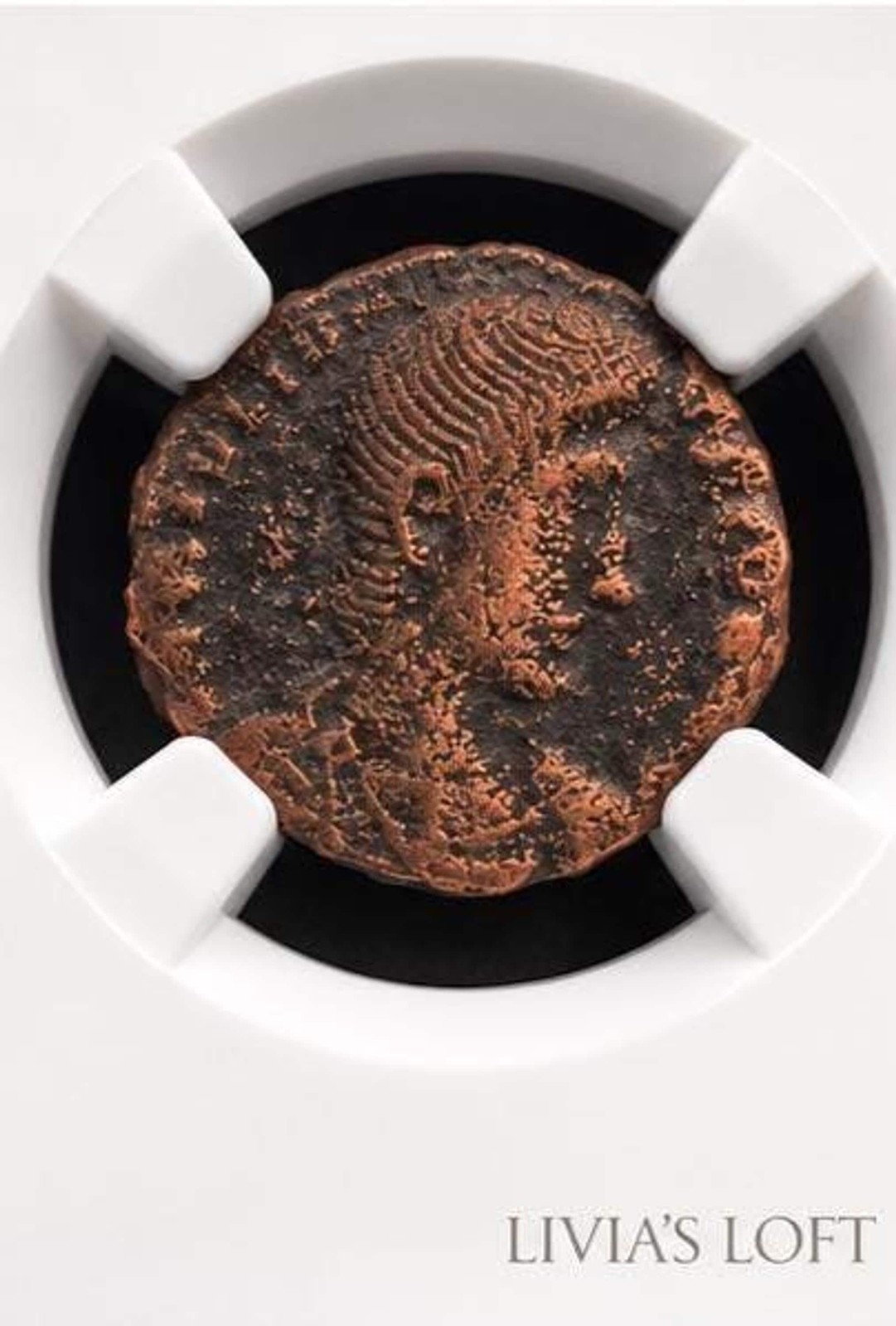 Ancient Roman Coin, Julian II Bronze Half-Centenionalis NGC Certified, view 4