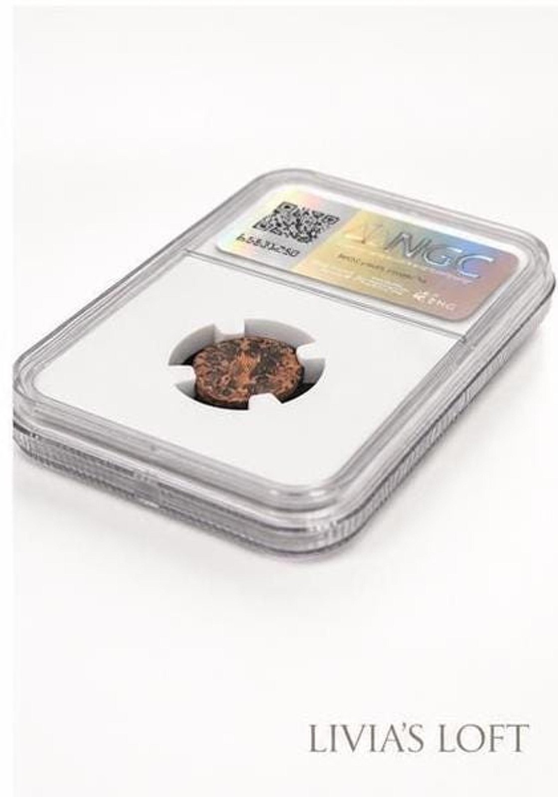 Ancient Roman Coin, Julian II Bronze Half-Centenionalis NGC Certified, view 7