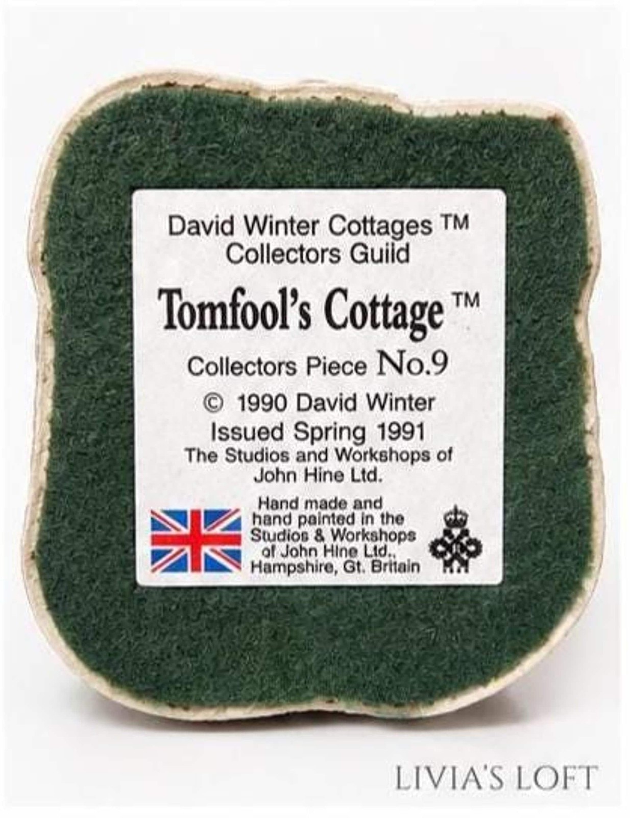 David Winter Cottage Set, Two Collectible Houses from 1990–1991, view 5