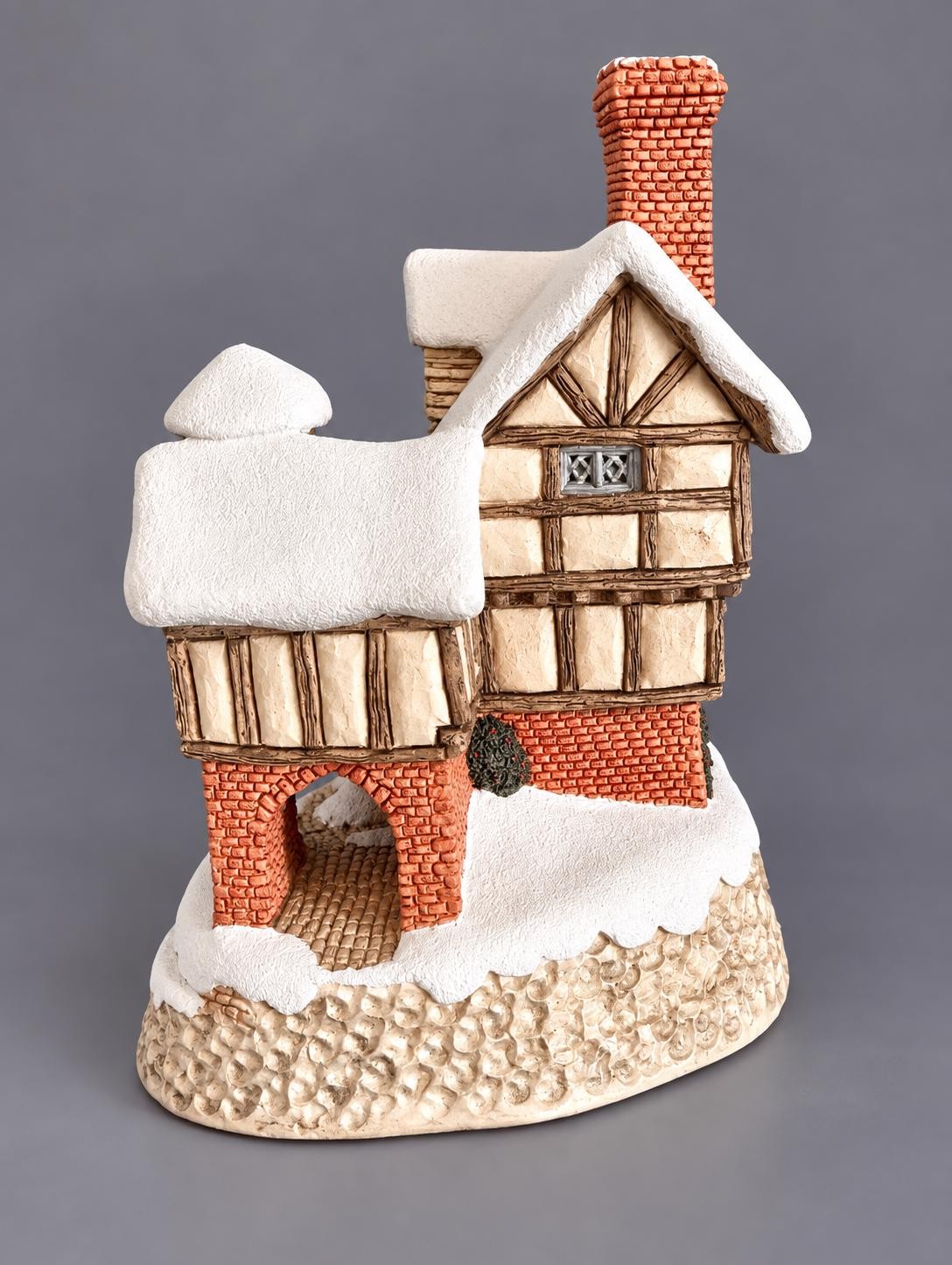 David Winter Ebenezer Scrooge’s Counting House 1987 Christmas Cottage Dickens John Hine Great Britain, view 3