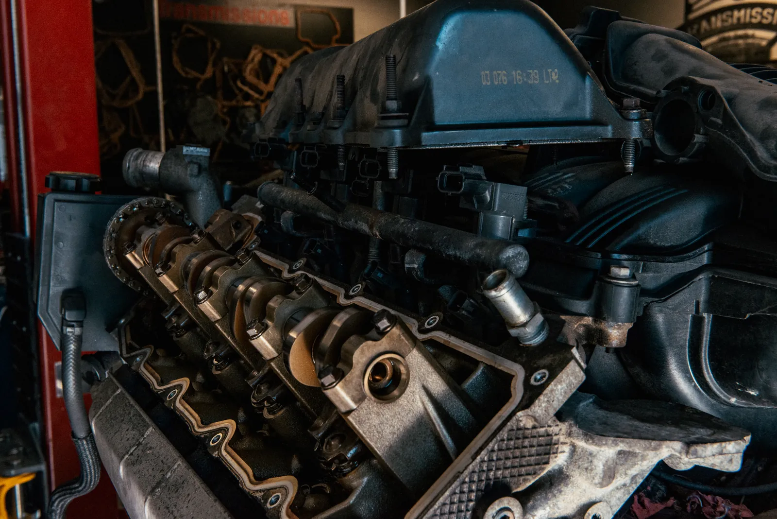 Transmission work in progress