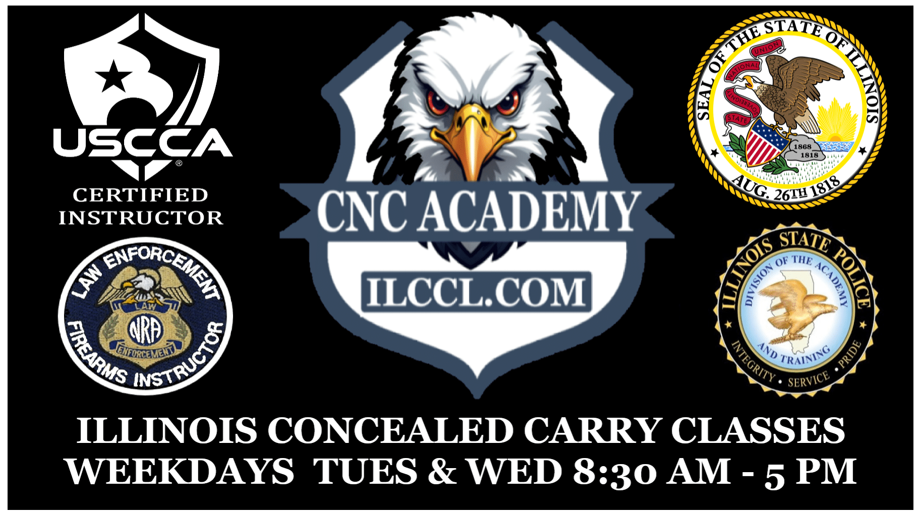 WEEKDAYS Illinois Concealed Carry Classes