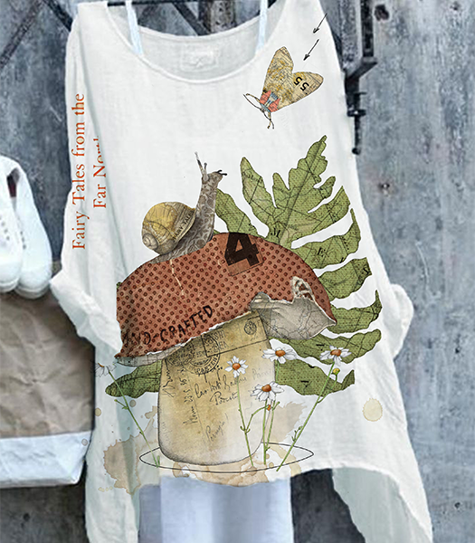 Mushrooms & woodland artwork by Christine Anderson, example 3