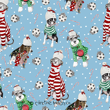 Christmas & winter artwork by Christine Anderson, example 2