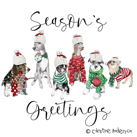Christmas & winter artwork by Christine Anderson, example 3