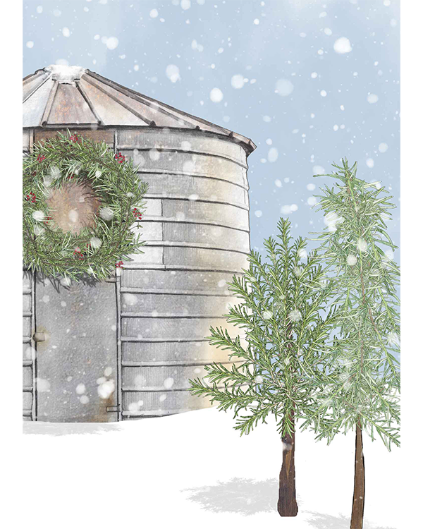 Christmas & winter artwork by Christine Anderson, example 4