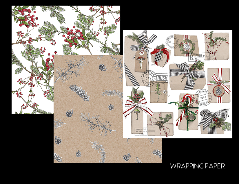 Christmas & winter artwork by Christine Anderson, example 6