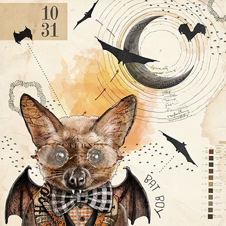 Halloween artwork by Christine Anderson, example 4