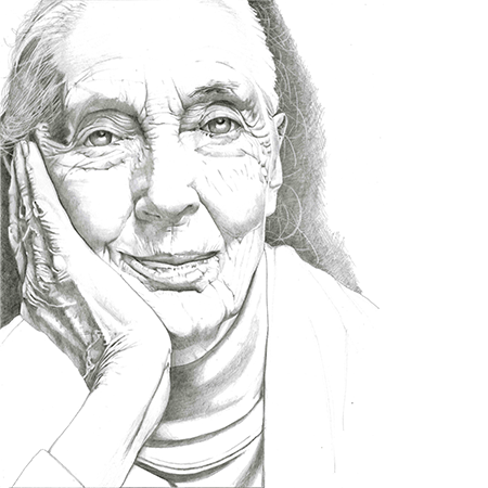 Portrait artwork by Christine Anderson, example 1