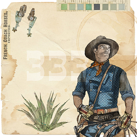 Western characters illustration 2