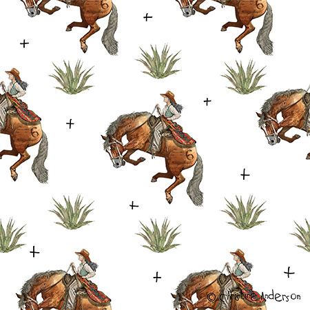 Western characters illustration 4