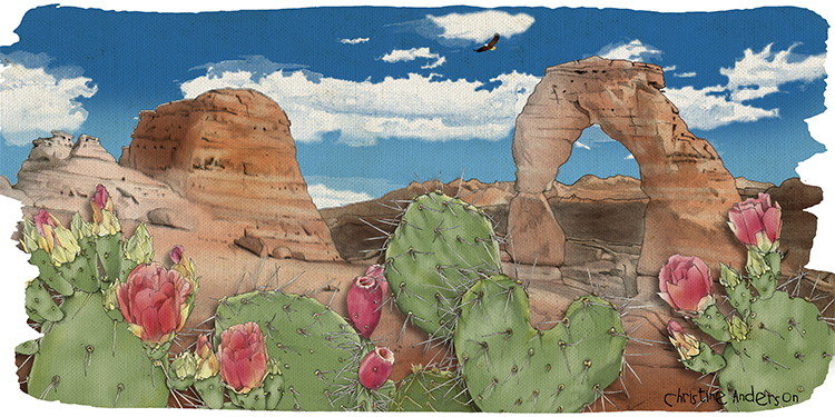 Desert stories illustration 3