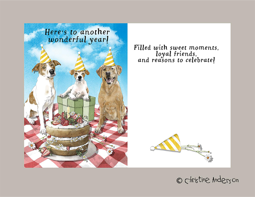 Everyday cards by Christine Anderson, card 8