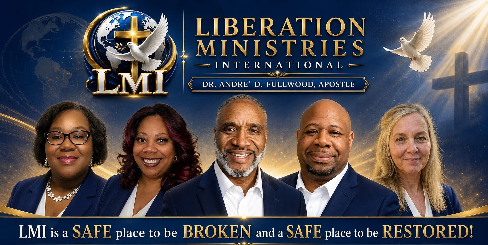 Leadership team of Liberation Ministries International