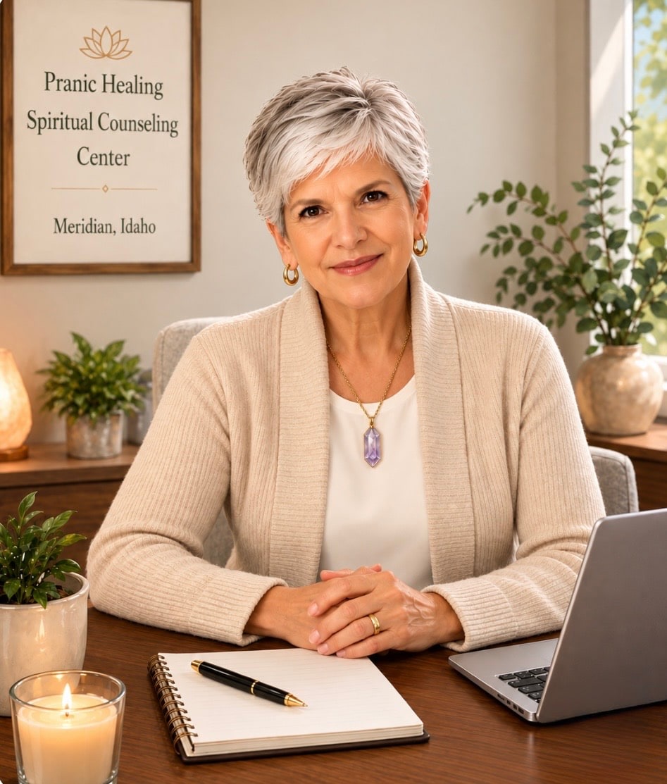 A counselor in a welcoming office