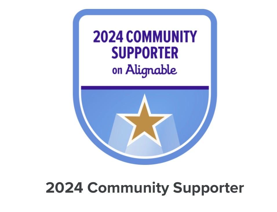 Alignable 2024 Community Supporter award