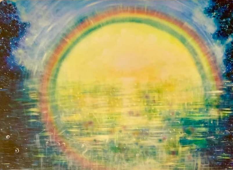 Connecting with the Divine reflection image