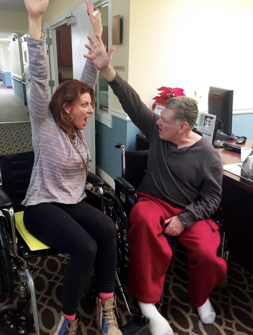 Colleen sharing a joyful moment with Kevin