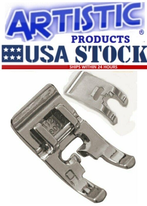 Zigzag Foot (A) 5mm Viking Husqvarna Snap On Foot,Fit 1-7& D Models #4120373-45