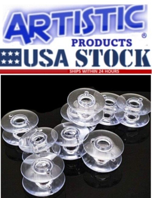 SINGER Plastic Bobbins 20PCS.Simple 2263,3116,3221,3223,3229,3232,3337