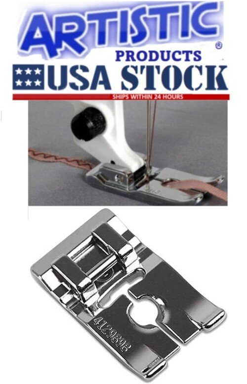 Braiding,Couch,Cording Foot #4129898-45-Snap On Viking Husqvarna 1,2,3,4,5,6,7