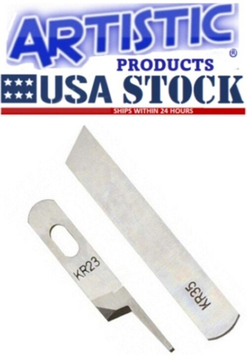 KR23 & KR35 Overlock/Serger Replacement Knife for Juki,Siruba,Pegasus,Industrial