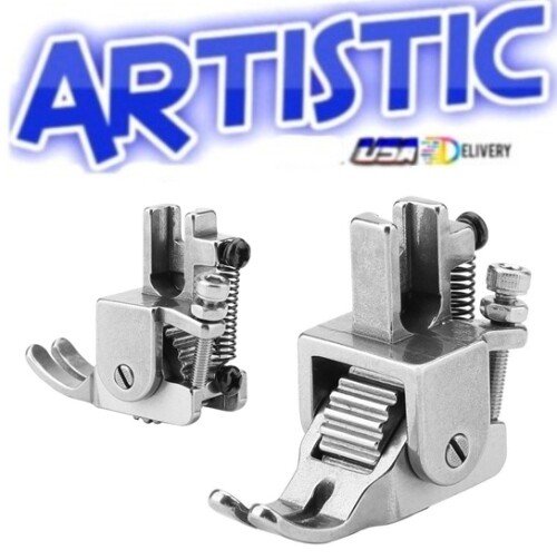 Thick Material STEEL Roller Presser Foot Curtain Cotton-Padded Clothes
