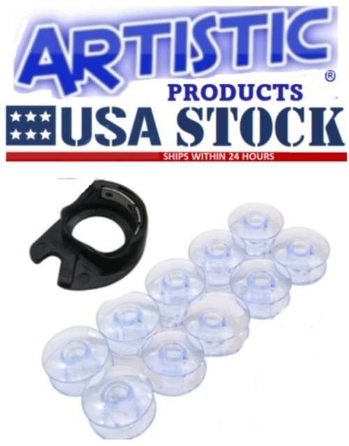 Bobbin Case, All SINGER Type Drop In APOLLO PLASTIC #421326,10-17222P bobbins