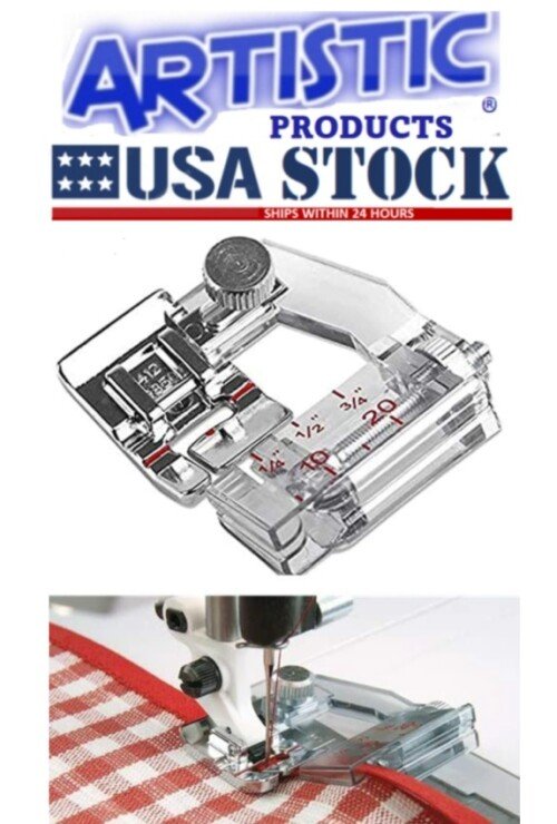 Bias Binder Adjustable Snap On Foot Husqvarna Viking Sewing Machines Group 1-7