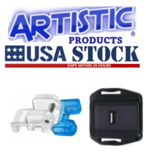 BOBBIN COVER PLATE with BUTTON SEW FOOT #7305 #006117009 BROTHER