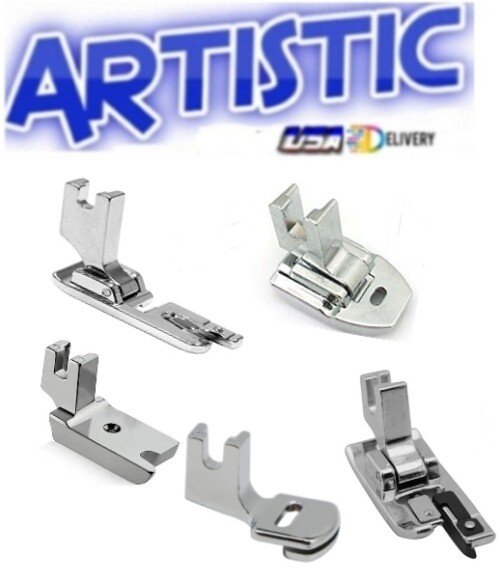 Overcast,Invisble Zipper,Shirring,Welting Low Shank Foot Kit 5pcs.