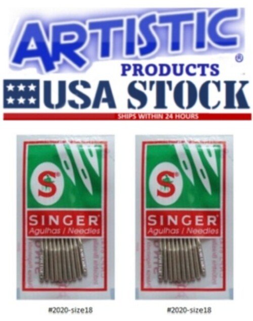 20 #2020 Singer GENUINE Sewing Machine Needles 20 size. #18