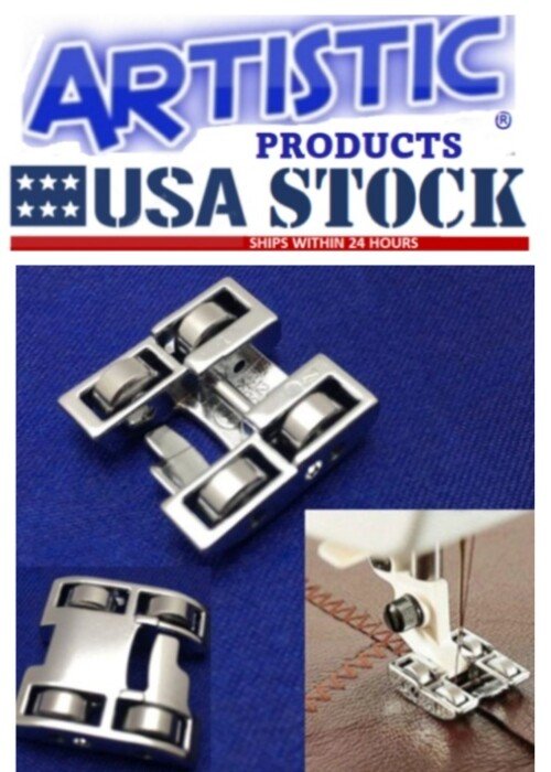 Roller Snap On Pesser Foot 4129902-45 Husqvarna Viking Alt 4118529-45 Group 1-7