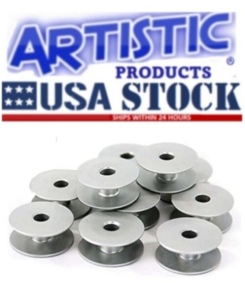 Bobbins Jumbo Metal 10pcs. Melco  Bobbins