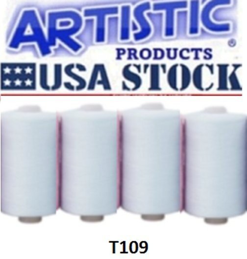 4 Rolls Sewing Threads 1000 Yards 402 Polyester Sewing Thread