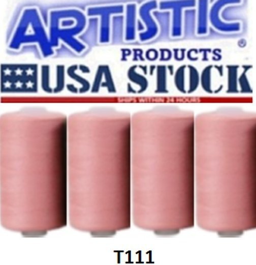 4 Rolls Sewing Threads 1000 Yards 402 Polyester Sewing Thread