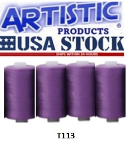 4 Rolls Sewing Threads 1000 Yards 402 Polyester Sewing Thread