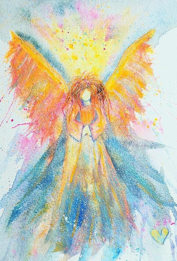 Angel in the Trenches, artwork by Deahn Benware
