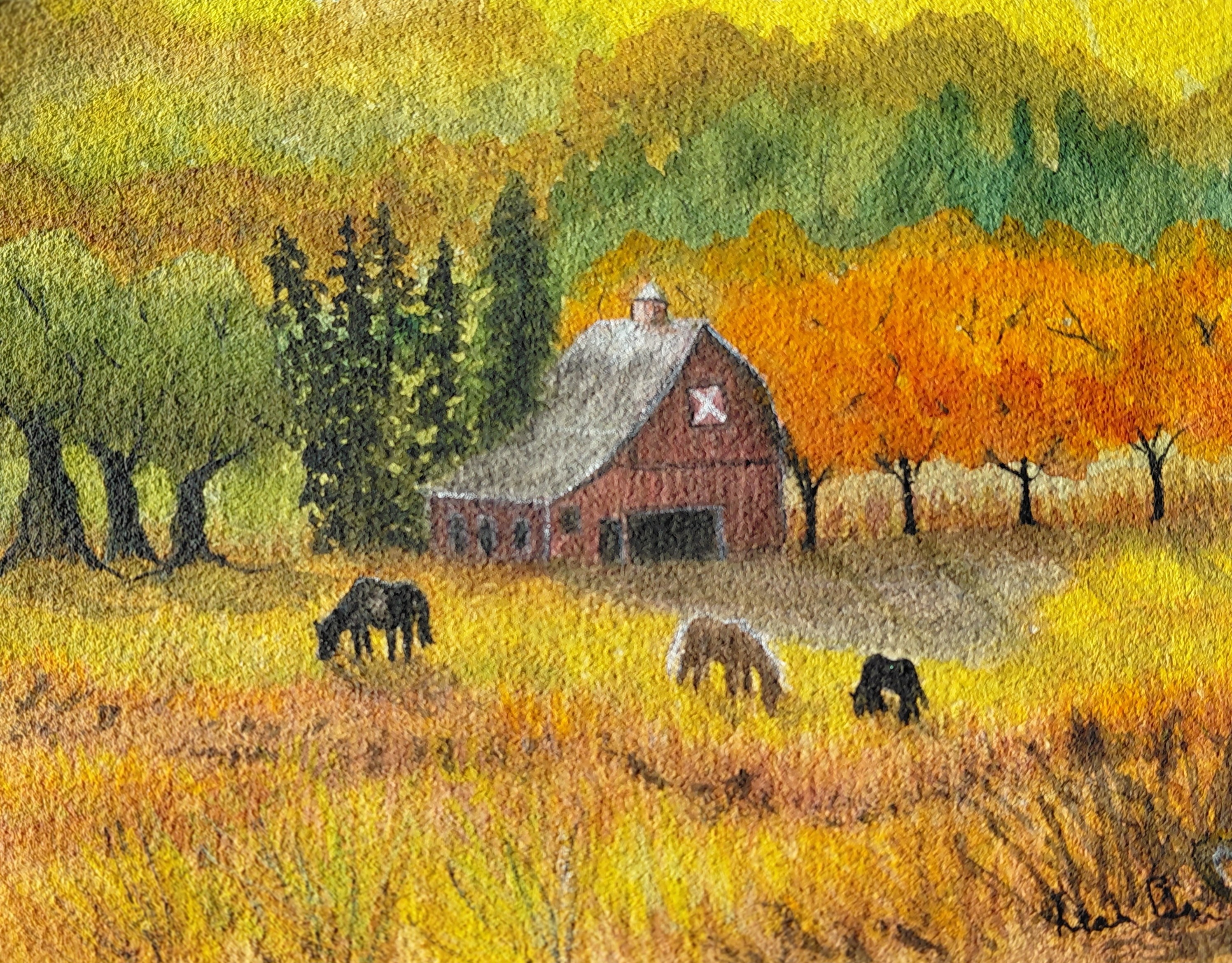 Autumn Magic, artwork by Deahn Benware