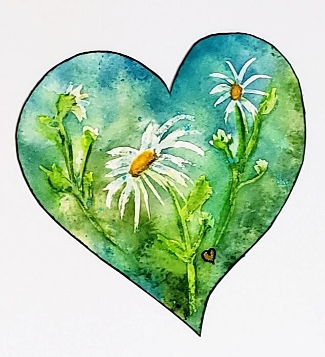 Daisy Time, artwork by Deahn Benware