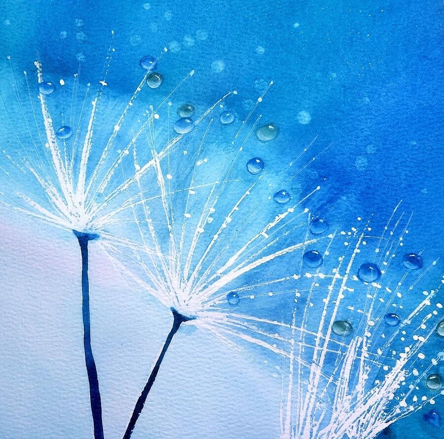 Dandelion Seeds, artwork by Deahn Benware