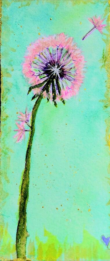 Delicate Dandelion Dream, artwork by Deahn Benware
