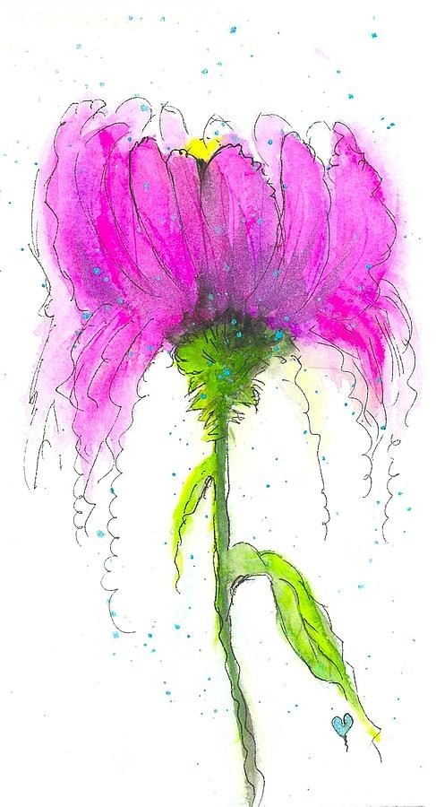 Fancy Flower, artwork by Deahn Benware