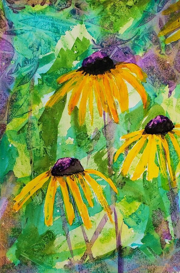 Flower Power, artwork by Deahn Benware