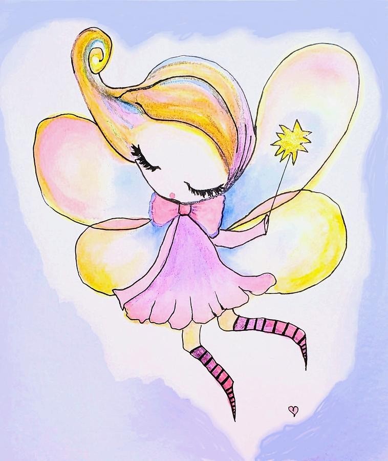 Gentle Fairy, artwork by Deahn Benware